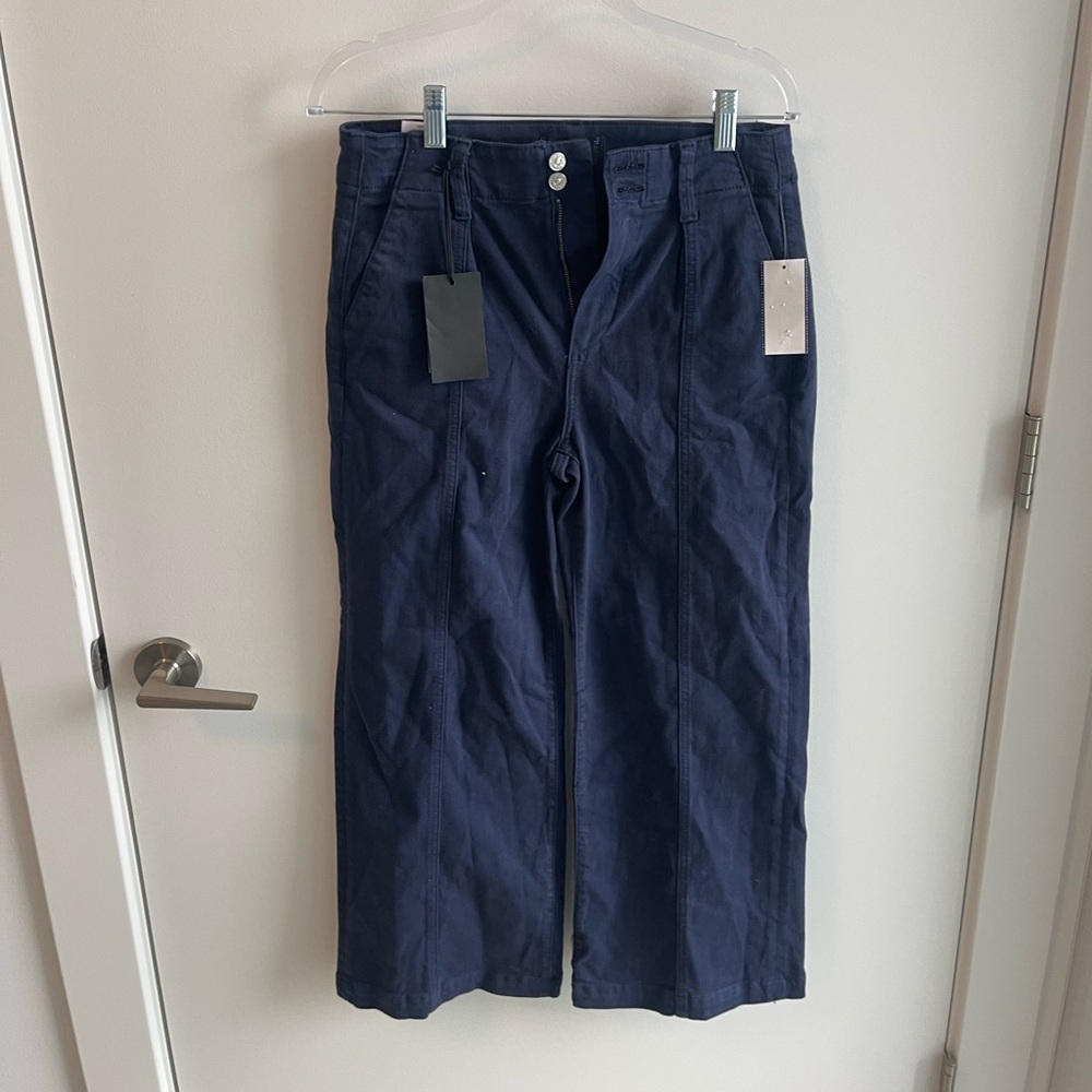 Paige Navy Cargo Pants